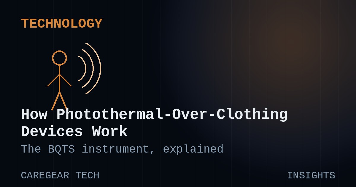 How Photothermal-Over-Clothing Devices Work: The BQTS Instrument Explained