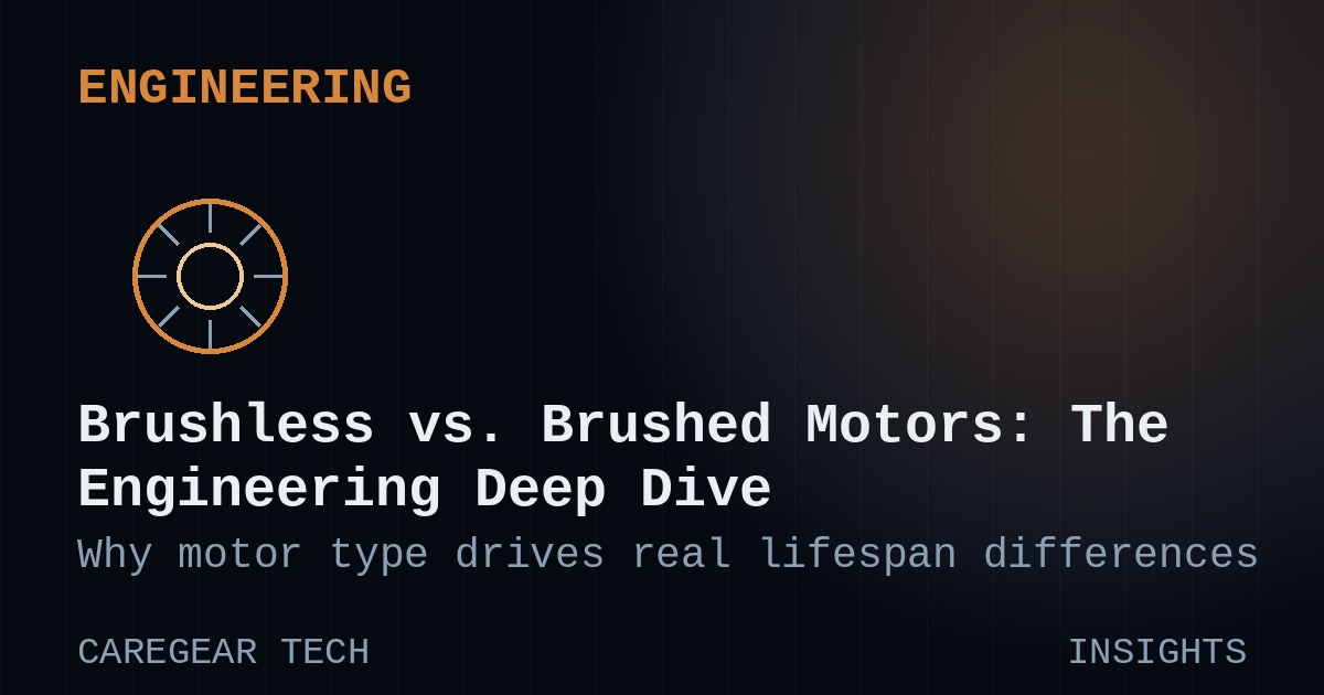 Brushless vs. Brushed Motors: The Engineering Deep Dive