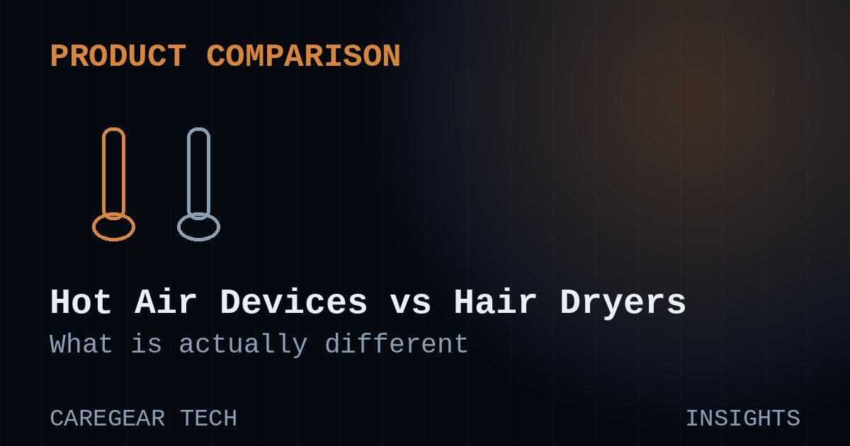 Terahertz Hot Air Devices vs. Traditional Hair Dryers: What Is Actually Different